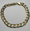 9ct Solid Gold Curb Bracelet 8.5-9”
