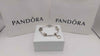 Pandora Bangle plus 3 Charms Boxed 925 **4th hand Charm nor Pandora**