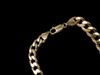 9CT Yellow Gold Curb Bracelet - 8" Long -  14.06 Grams