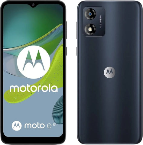 Motorola E13 with Dual SIM 2GB/64GB - Cosmic Black