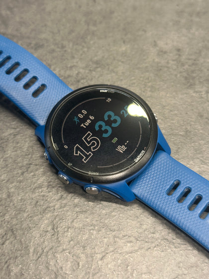 Garmin Forerunner 255 Lightweight GPS Running Smartwatch Blue