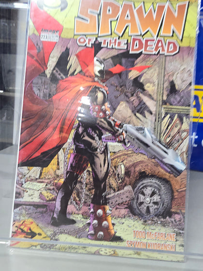 SPAWN Issue 223 Image Comic September 2012 Todd McFarlane First Print The Walking Dead #1 Tribute Cover.