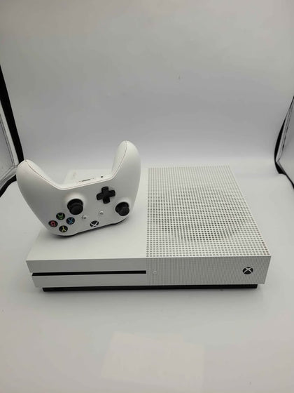 Microsoft Xbox One S Home Gaming Console - 500GB HDD - White - Unboxed With White Pad