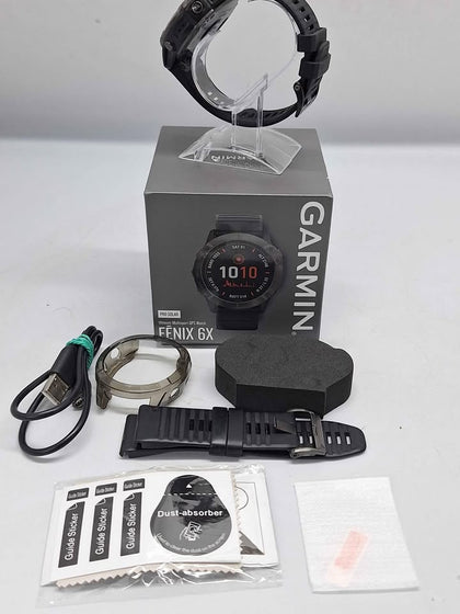 Garmin Fenix 6 Pro Smartwatch - Titanium Carbon Grey