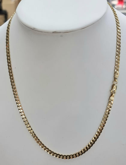9ct Gold  Curb Chain 20