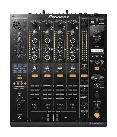 Pioneer DJM 900 Nexus 4-Channel Professional DJ Mixer