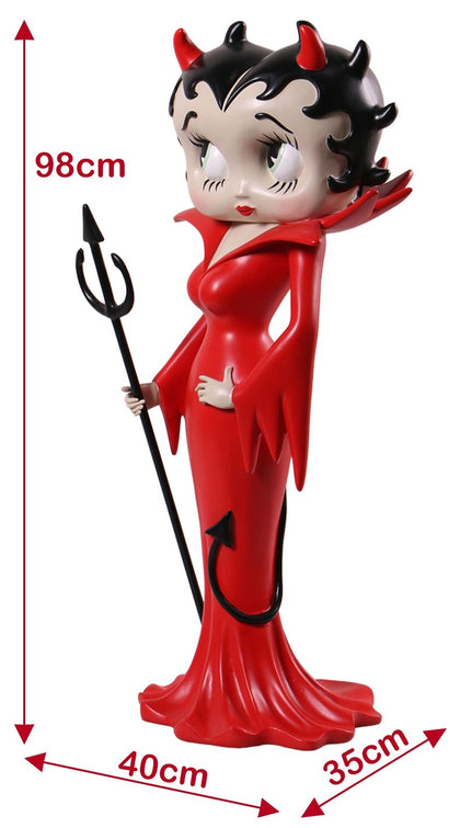 Betty Boop Devil 98cm - Red Dress With Black Tail