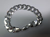 New Silver Curb 9.5” Bracelet
