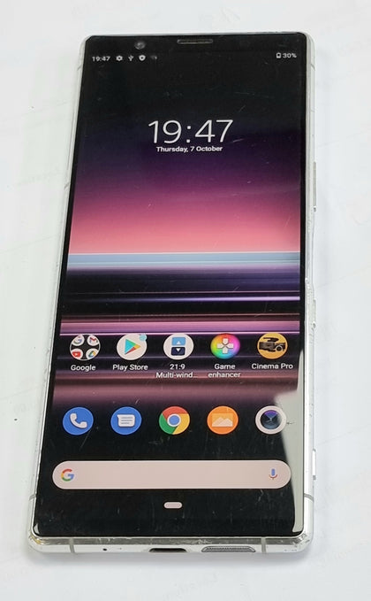 Sony Xperia 5 J8210 28gb +6gb 12mp 4g Lte White Unlocked