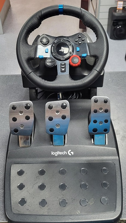 Logitech G29 Driving Force Racing Wheel+Pedals - (PS5/PS4/PS3/PC)