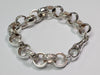 Silver Patterned Belcher Bracelet