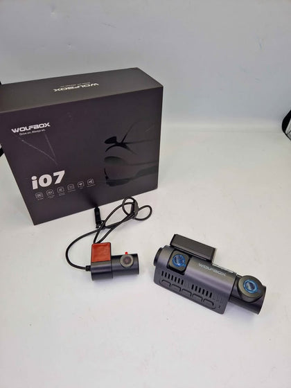 WOLFBOX I07 Dash Cam 3 Channel Dash Camera for Car Front and Rear 4K Dash Camera **NEW**