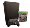 Microsoft XBox One X 1TB Black w/GTA 5**Unboxed**