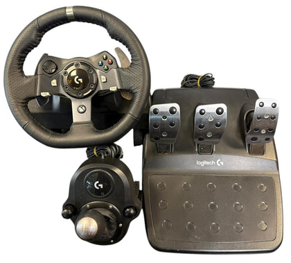 Logitech G920 Driving Force Racing Wheel Pedals And Shifter