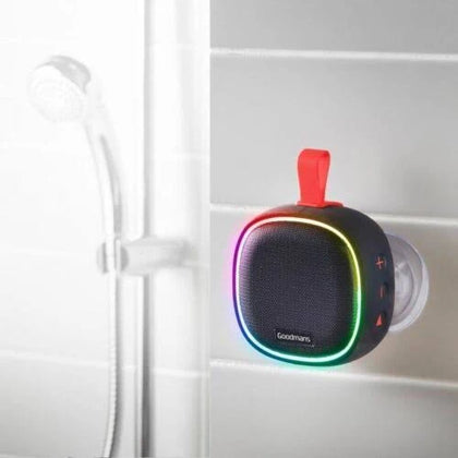 Goodmans Aquasound Shower & Outdoor LED Speaker - Bluetooth