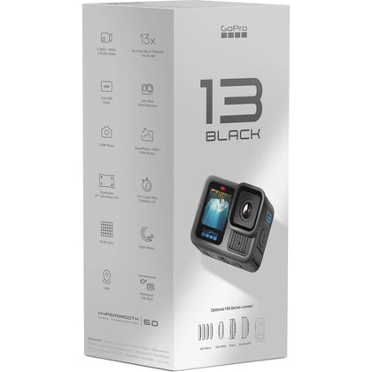 GoPro - Hero13 Black Action Camera + Chesty Accessory Pack **brand new**