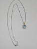 18ct Gold Diamond Pendant & 9ct White Gold Necklace