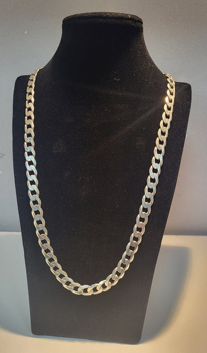 925 Silver Curb Chain - 58.74G - 22