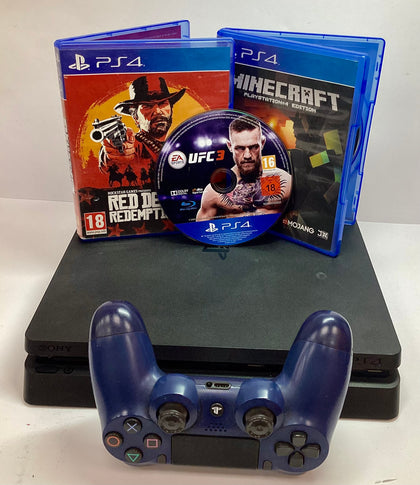 Sony Playstation 4 Slim 1TB Console + Games