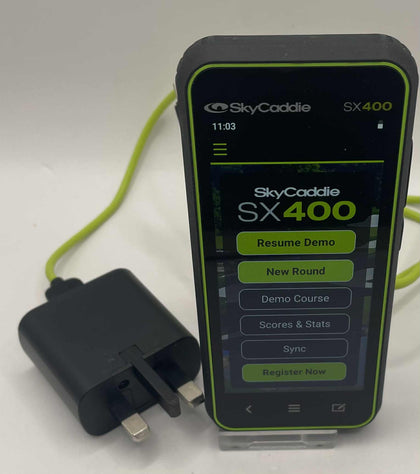 SkyCaddie SX400 golf GPS device