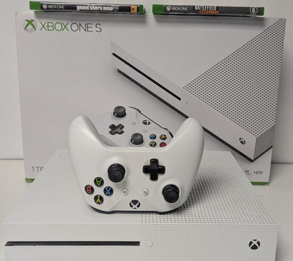 Xbox One S 1TB Console & 2 Games