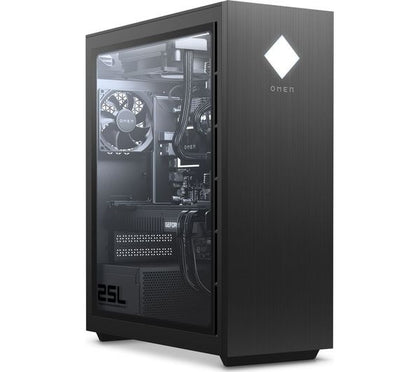 HP Omen 25L i5-10400F/16GB DDR4/256GB SSD+1TB HDD/RTX 2060 6GB/W11 + KBM , Microphone, Headphones And Monitor