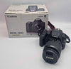 Canon EOS 250D 24.1M + 18mm-55mm III - Includes Charger **BOXED**