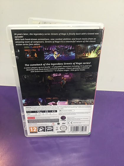 Streets Of Rage 4 (Nintendo Switch)