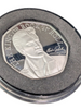 LONDON MINT OFFICE (KING OF ROCK N' ROLL) KING CHARLES III FIFTY PENCE COIN