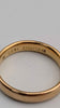 22ct Yellow Gold Plain Wedding Ring Band – 5.29g – Size M – Classic Polished Finish