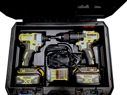 DeWalt 18V Cordless Drill and Impact Driver Twin Pack (Dck2060m2t)
