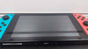 Nintendo Switch console 32GB+ neon red & blue joy-con with dock unboxed screen has scratches ref pic