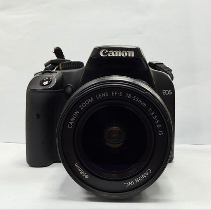 Canon EOS 1000D DSLR Camera + EF-S 18-55mm Lens + Battery & Charger