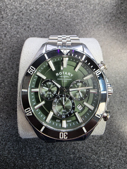 Rotary Apex100 42mm Chronograph Watch