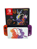 Nintendo Switch OLED pokemon Scarlet and Violet