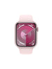 Apple Watch Series 9 - 45mm  GPS -  Pink Aluminium Case - Light Pink Sport Band