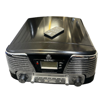 GPO Memphis 4-in-1 Music Centre with CD Player FM Radio