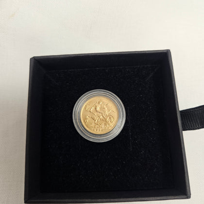 1910 Gold Half Sovereign Edward VII