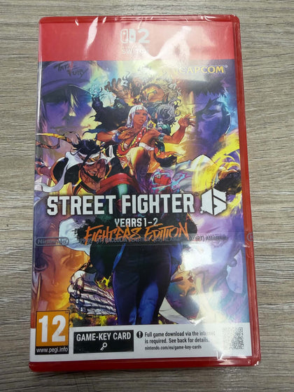 Street Fighter 6 years 1-2 fighters edition sealed