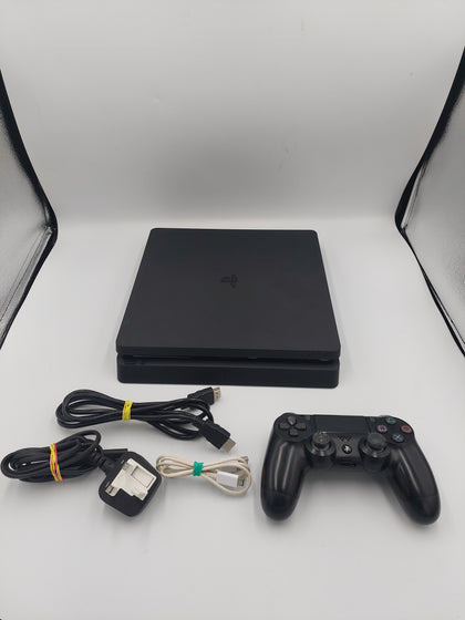 Playstation 4 Slim Console, 500GB Black, Unboxed with Controller