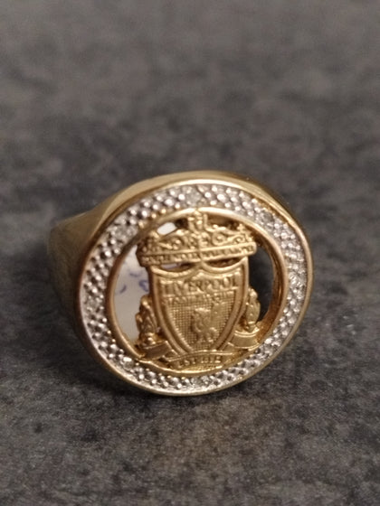 Premier League Champions Liverpool 9ct Ring Size W