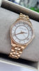 Michael Kors Mini Lauryn Ladies Rose Gold Watch MK3716