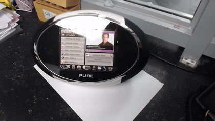 Pure Sensia Dab/fm Touchscreen Radio Speaker With Stand & Power Lead