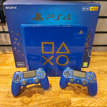 Sony PlayStation 4 Days of Play (2018) 500GB Console Two Controllers