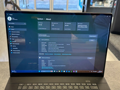 Asus ProArt P16 (H7606WM) 3K OLED Ryzen AI 9 HX 370 32GB Ram 1TB SSD RTX 5060