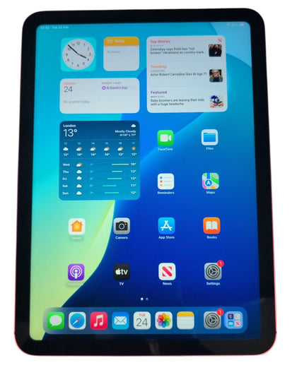 Apple iPad (11th Gen) A16 128GB 100% Battery Health 0 Cycle Count Wi-Fi and Cellular Pink