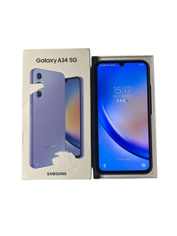 Samsung A34 -boxed- **COLLECTION ONLY - NETHERTON**