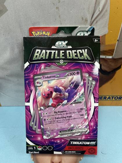 Pokemon TCG: Chien-Pao ex or Tinkaton ex Battle Deck.