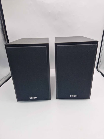 Denon SC-M41 Bookshelf Speakers – Black – Hi-Fi Stereo Pair - Boxed In Excellent Condition