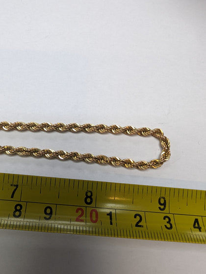 9CT GOLD ROPE CHAIN PRESTON STORE.